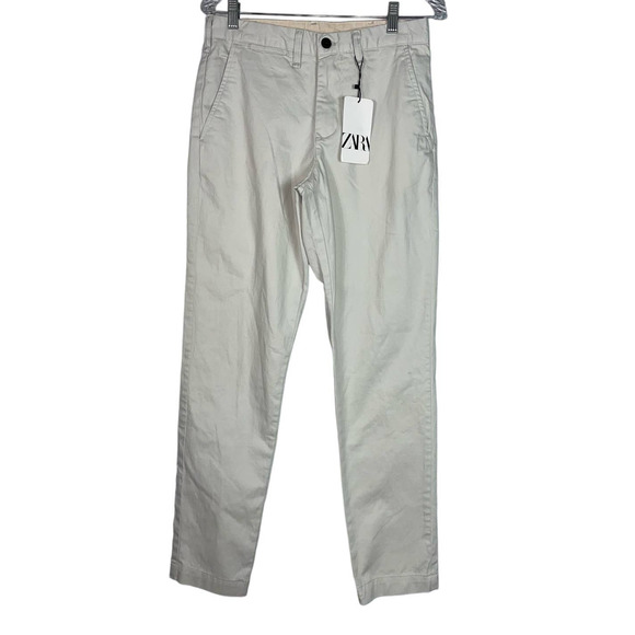 ZARA Other - NWT   ZARA Khaki Cream The Premium Chino Pants- Men's        Size: 30